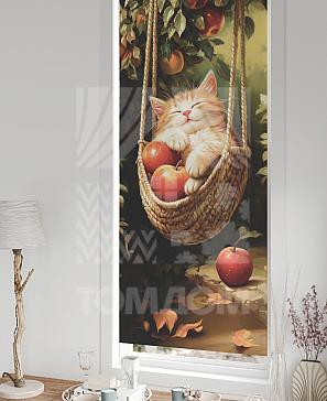 Рулонная штора «Федера - 671 - ширина 62 см»