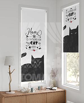 Рулонная штора «Федера - 674 - ширина 62 см» | фото 2