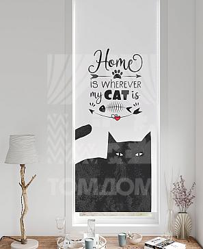 Рулонная штора «Федера - 674 - ширина 62 см» | фото 3