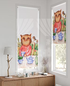 Рулонная штора «Федера - 677 - ширина 62 см» | фото 2