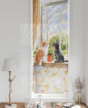 Рулонная штора «Федера - 679 - ширина 62 см» | фото 3