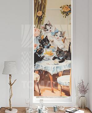 Рулонная штора «Федера - 684 - ширина 62 см» | фото 3