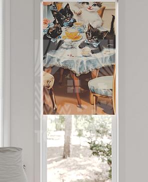 Рулонная штора «Федера - 684 - ширина 62 см»