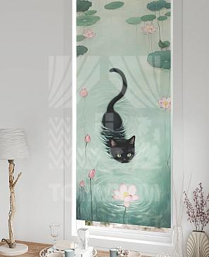 Рулонная штора «Федера - 687 - ширина 62 см»