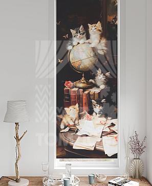 Рулонная штора «Федера - 688 - ширина 62 см» | фото 3