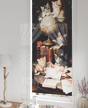 Рулонная штора «Федера - 688 - ширина 62 см»