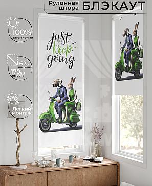 Рулонная штора «Федера - 693 - ширина 62 см» | фото