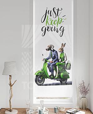 Рулонная штора «Федера - 693 - ширина 62 см» | фото 3