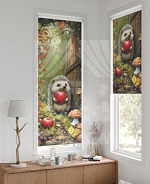 Рулонная штора «Федера - 694 - ширина 62 см» | фото 2