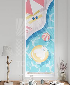 Рулонная штора «Федера - 705 - ширина 62 см» | фото 3