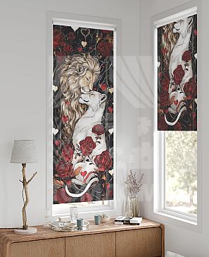 Рулонная штора «Федера - 708 - ширина 62 см» | фото 2