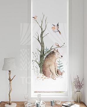 Рулонная штора «Федера - 713 - ширина 62 см»