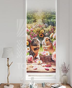 Рулонная штора «Федера - 714 - ширина 62 см» | фото 3