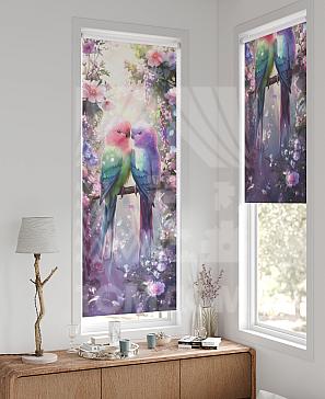 Рулонная штора «Федера - 717 - ширина 62 см» | фото 2