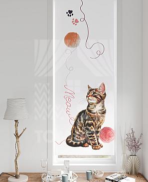 Рулонная штора «Федера - 724 - ширина 62 см» | фото 3