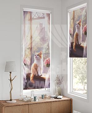 Рулонная штора «Федера - 725 - ширина 62 см» | фото 2