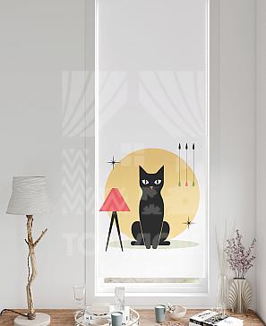 Рулонная штора «Федера - 728 - ширина 62 см» | фото 3