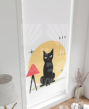 Рулонная штора «Федера - 728 - ширина 62 см»