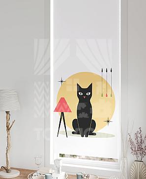 Рулонная штора «Федера - 728 - ширина 62 см»