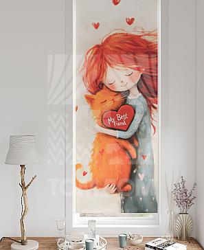 Рулонная штора «Федера - 730 - ширина 62 см» | фото 3