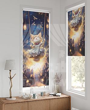 Рулонная штора «Федера - 733 - ширина 62 см» | фото 2