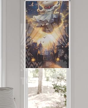 Рулонная штора «Федера - 733 - ширина 62 см»