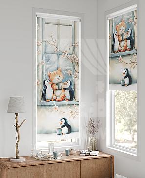 Рулонная штора «Федера - 743 - ширина 62 см» | фото 2