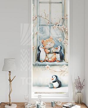 Рулонная штора «Федера - 743 - ширина 62 см» | фото 3