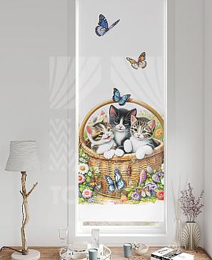 Рулонная штора «Федера - 746 - ширина 62 см» | фото 3