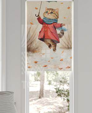 Рулонная штора «Федера - 747 - ширина 62 см»