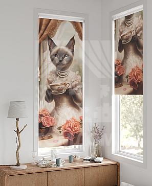 Рулонная штора «Федера - 751 - ширина 62 см» | фото 2