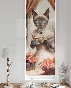 Рулонная штора «Федера - 751 - ширина 62 см» | фото 3