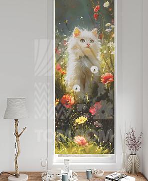 Рулонная штора «Федера - 752 - ширина 62 см» | фото 3