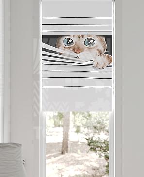 Рулонная штора «Федера - 756 - ширина 62 см»