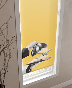 Рулонная штора «Теринт - 03 - ширина 47 см» | фото 3