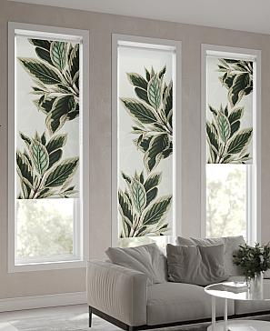 Рулонная штора «Теринт - 04 - ширина 47 см»