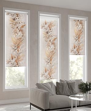 Рулонная штора «Теринт - 23 - ширина 47 см»