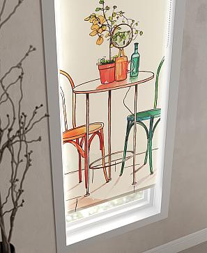 Рулонная штора «Теринт - 29 - ширина 47 см» | фото 3