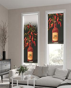 Рулонная штора «Теринт - 34 - ширина 47 см» | фото 2