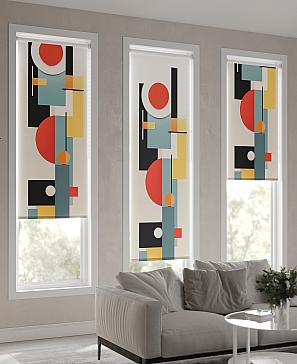 Рулонная штора «Теринт - 43 - ширина 47 см»