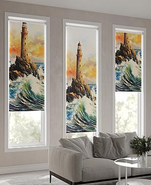 Рулонная штора «Теринт - 45 - ширина 47 см»