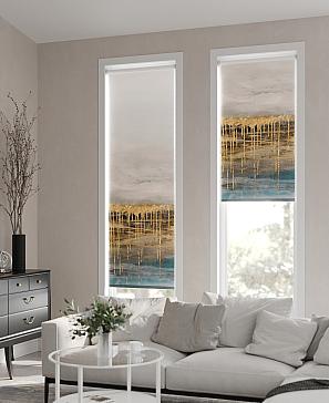 Рулонная штора «Теринт - 51 - ширина 47 см» | фото 2