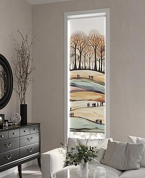 Рулонная штора «Теринт - 53 - ширина 47 см»