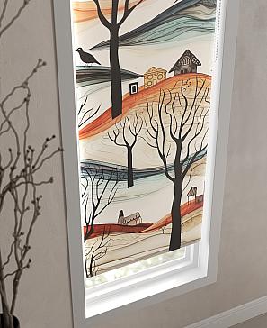 Рулонная штора «Теринт - 54 - ширина 47 см» | фото 3