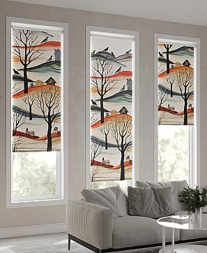 Рулонная штора «Теринт - 54 - ширина 47 см»