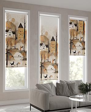 Рулонная штора «Теринт - 55 - ширина 47 см»