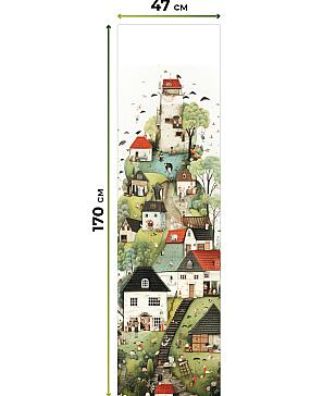 Рулонная штора «Теринт - 58 - ширина 47 см»