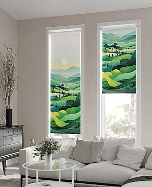 Рулонная штора «Теринт - 61 - ширина 47 см» | фото 2