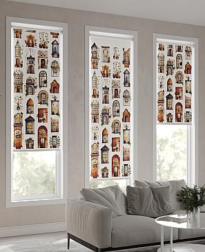 Рулонная штора «Теринт - 64 - ширина 47 см»