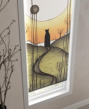 Рулонная штора «Теринт - 74 - ширина 47 см» | фото 3